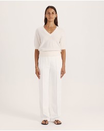 SABA - Wynter Wool Cashmere V Neck Knit