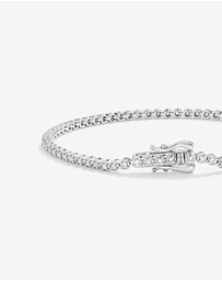 Michael Hill - 1.00 Carat TW Laboratory-Grown Diamond Tennis Bracelet in Sterling Silver