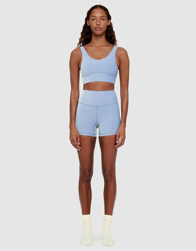 Zulu & Zephyr - Stripe Rib Crop Top