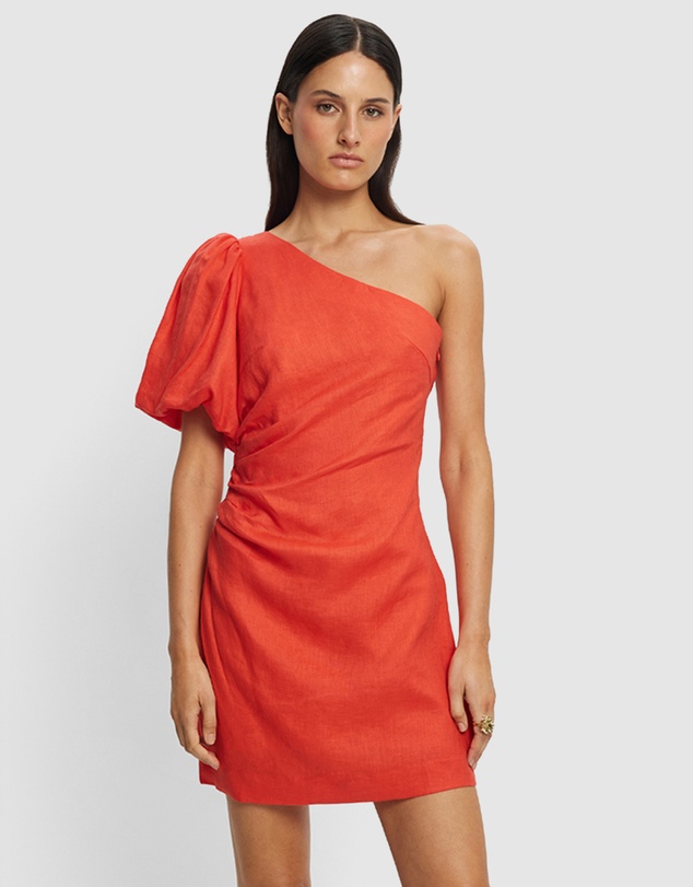 KIVARI - Anais One Shoulder Mini Dress