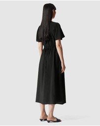 & Other Stories - V-Neck Midi Dress
