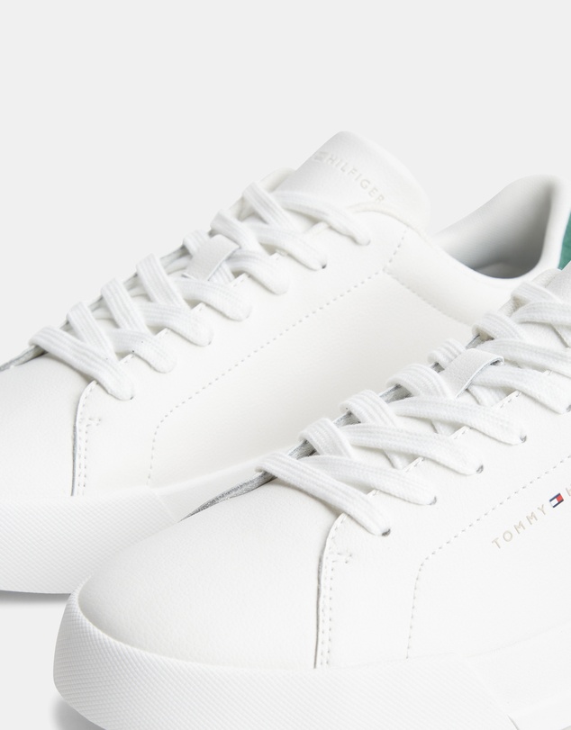 Tommy Hilfiger - TH Court Essential Leather Sneakers - Men's