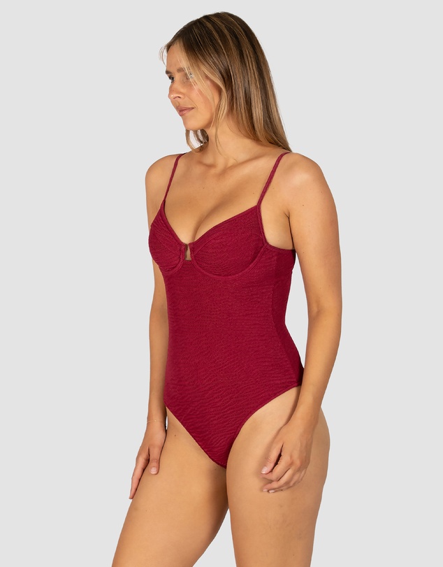 Baku Swimwear - Ibiza Underwire Balconette One Piece Swimsuit