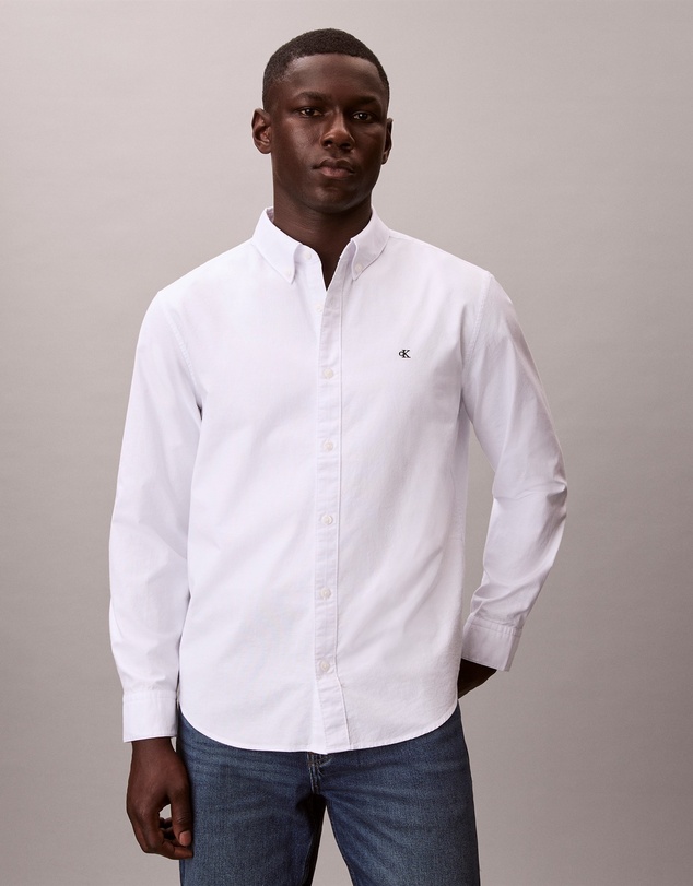 Calvin Klein - Solid Classic Oxford Button-Down Shirt