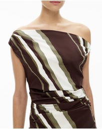 Witchery - Asymmetric Shoulder Mini Dress