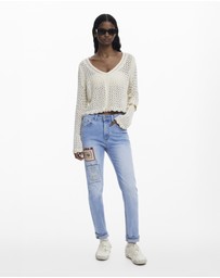 Desigual - Chunky knit sweater