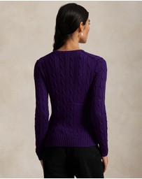 Polo Ralph Lauren - Cable-Knit Cotton Crewneck Sweater - ICONIC EXCLUSIVE