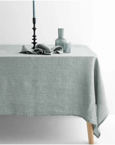 Aura Home - Vintage Pure Linen Tablecloth