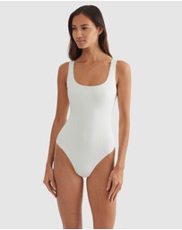 Polo Ralph Lauren - Cable Jacquard Martinique Low Back Swimsuit