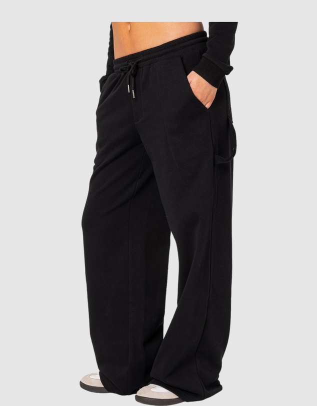 EDIKTED - Annalise Straight Leg Sweatpants