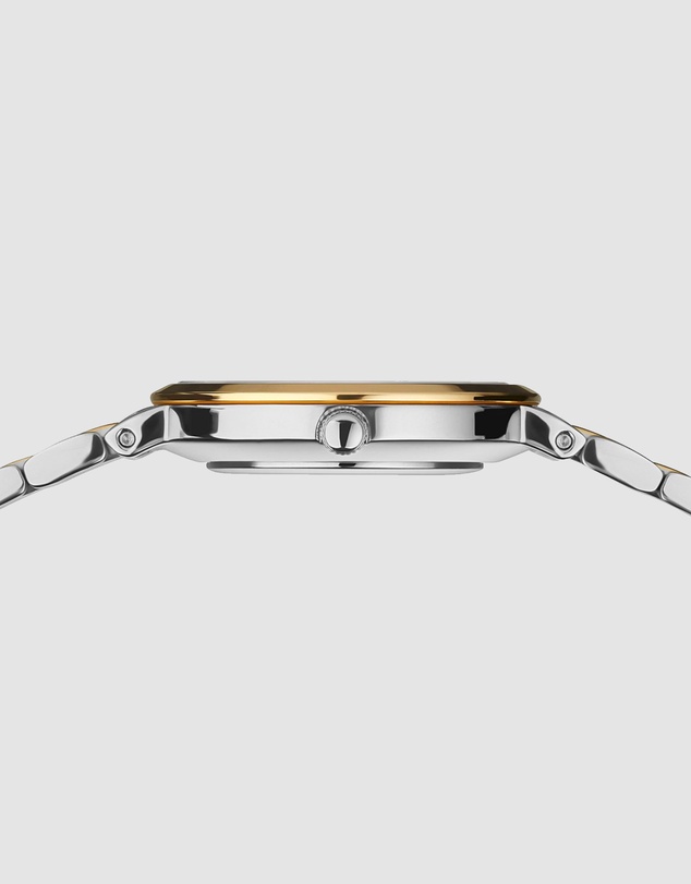 Bering - Bering Classic 26mm Polished Two Tone Gold and Silver Strap Watch