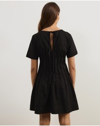 Atmos&Here - Maya Pleat Mini Dress