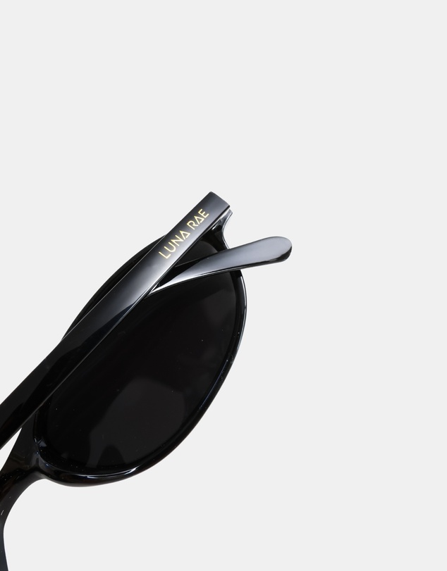 Luna Rae - Black - Soho Slims Sunglasses