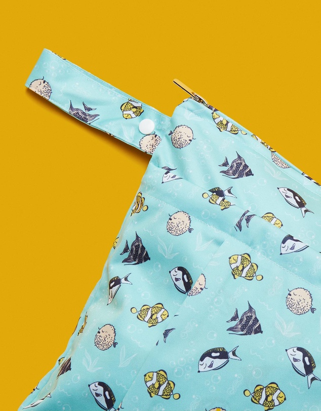 itti bitti - Double Pocket Wetbag - Bubbles