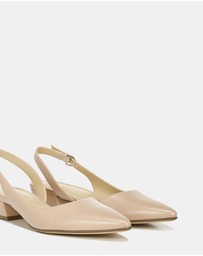 Naturalizer - Banks Slingback Heeled Sandal - Barely Nude