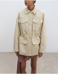 M.N.G - Oversized Parka with Pockets