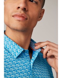 NEXT - 100% Cotton Print Polo Shirt
