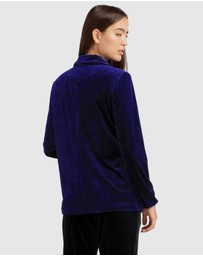 Belle & Bloom - Eternity Oversized Velvet Blazer
