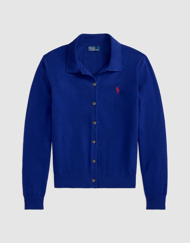 Polo Ralph Lauren - Polo-Collar Buttoned Cardigan - The ICONIC Exclusive