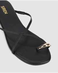 Siren - Mikki Flat Strappy Sandals