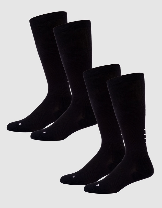 Pussyfoot - 2 Pack Compression Knee High Socks – Supportive & Anti-bacterial
