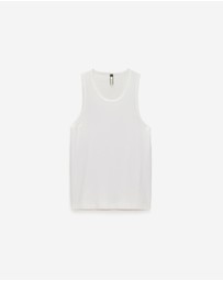 Calibre - Ribbed Tank White