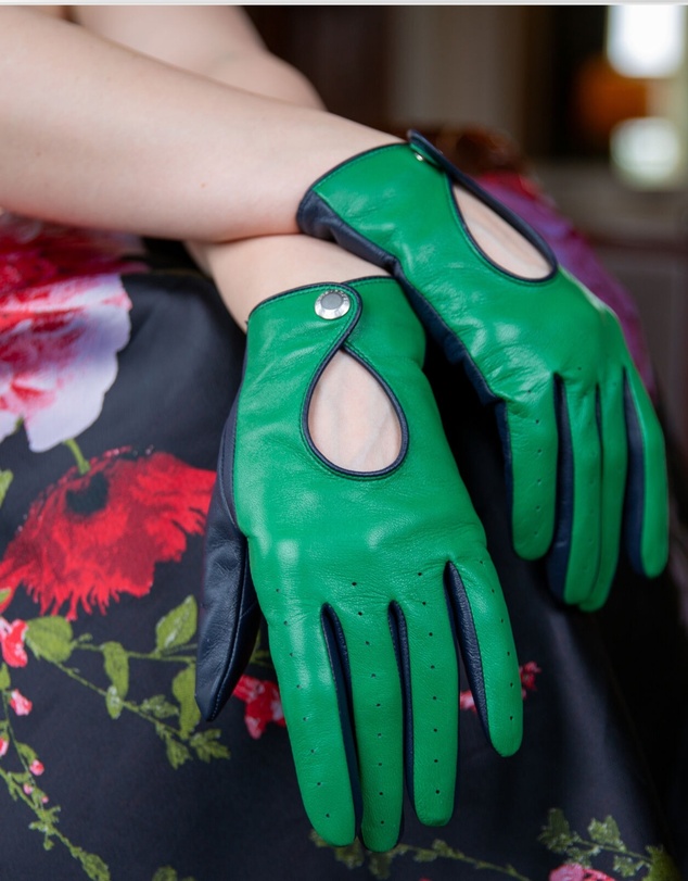 DENTS - Touchscreen Leather Driving Gloves