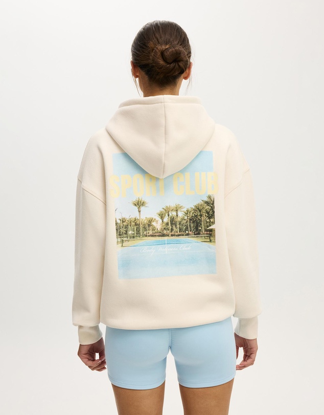 Cotton On Body Active - Plush Premium Graphic Hoodie