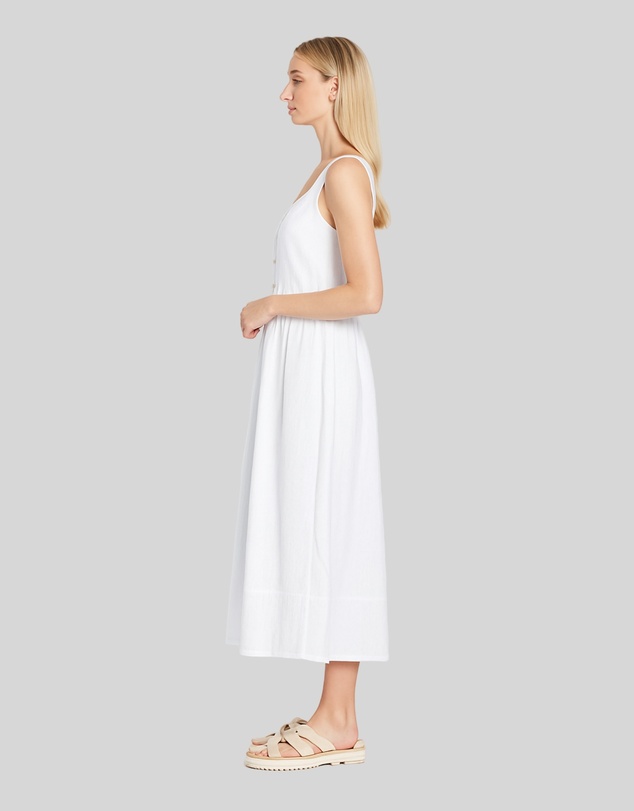 KAJA Clothing - Una Dress-White
