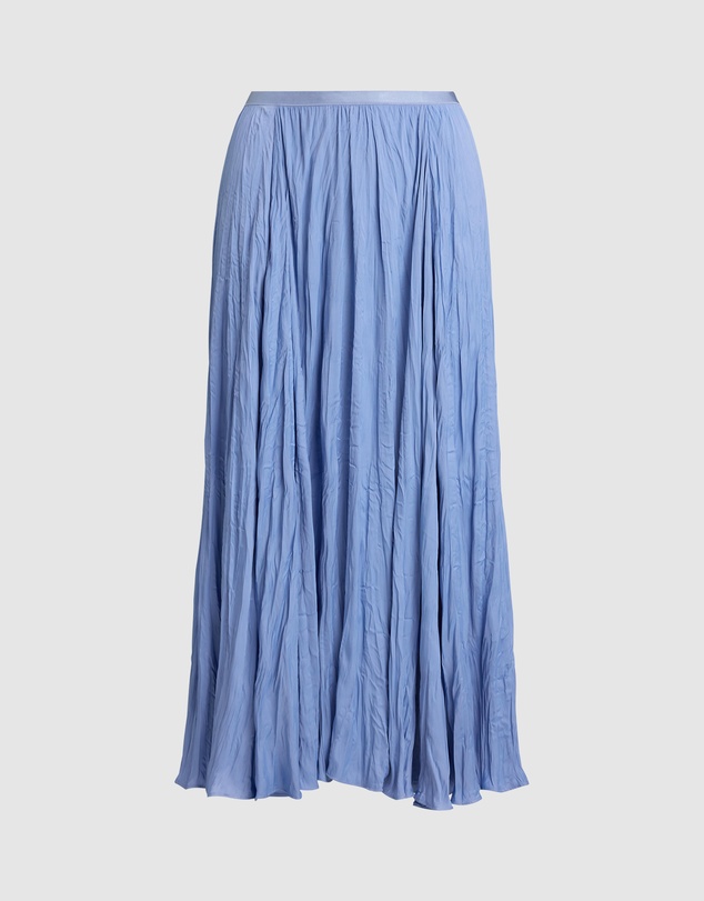 Polo Ralph Lauren - Crinkled Satin A-Line Skirt