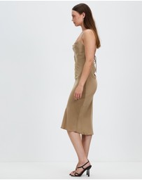 Style Addict - Cross Back Slip Dress