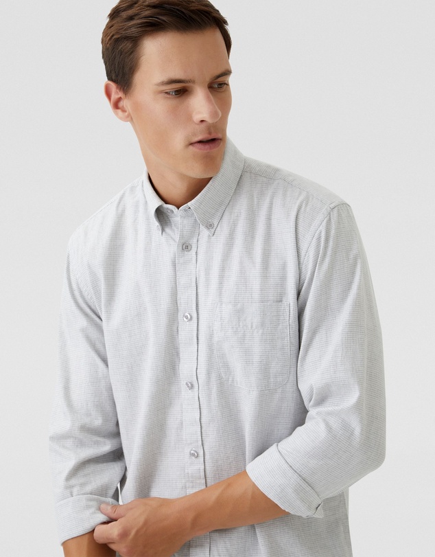 Oxford - Uxbridge Micro Houndtooth Shirt