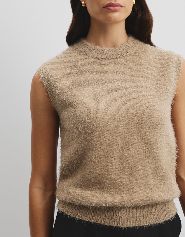 Country Road - Fluffy Knit Tank