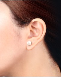 Elli Jewelry - Jewelry Set Shell Pearls Beads in 925 Sterling Silver