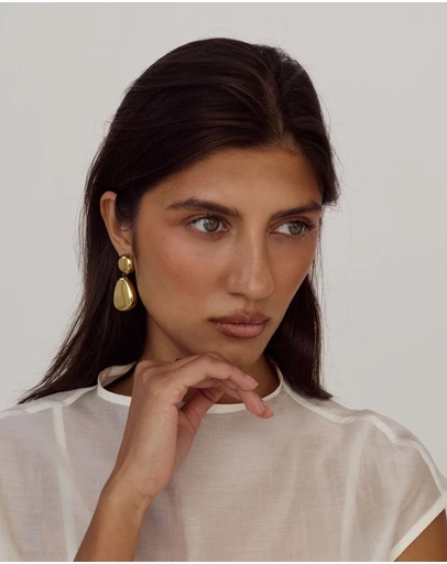 CENDRE - Cora Earrings 14k Gold