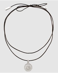 Haze & Glory - ICONIC EXCLUSIVE - Necklace Moonstone Shell 925 Sterling Silver