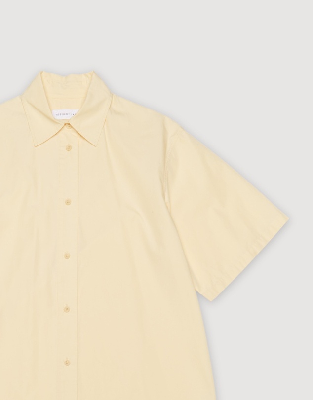 Revibe - Repaired Assembly Label Cotton Short Sleeve Shirt