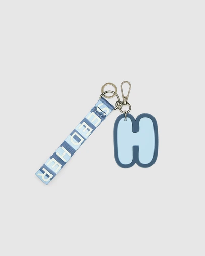 Seed Heritage - Stripe Strap Initial Keyring
