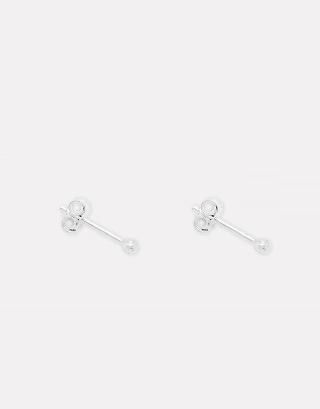 Ichu - Large Silver Ball Studs