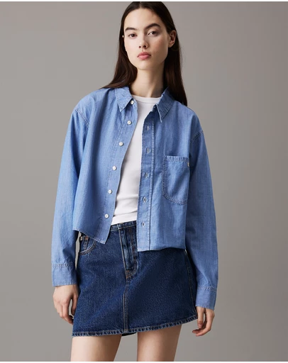 Calvin Klein Jeans - Relaxed Chambray Denim Shirt