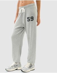 Splits59 - Andie Oversized Fleece Varsity 59 Sweatpants