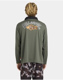 Billabong - Mens Otis Mangrove Long Sleeve Rashvest