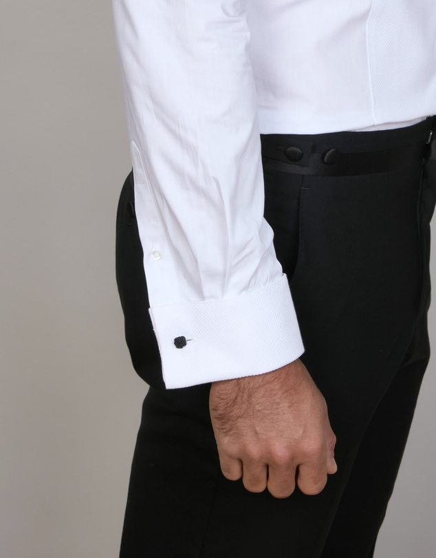 Abelard - Slim Fit Marcella Fly Front Dinner Shirt
