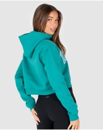 UNIT - UNIT Championship Ladies Cropped Pullover Hoodie