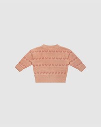 Kynd Baby - Knit Jumper in Pink Heart