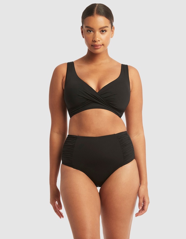 Sea Level Australia - Essentials Gathered Side High Waist Pant