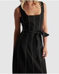 Decjuba - Rose Panelled Maxi Dress