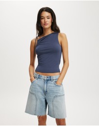 Cotton On - Relaxed Denim Short