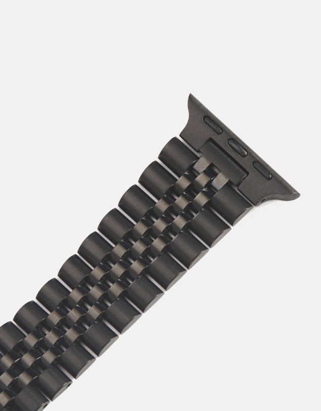 Friendie - Stainless Steel Link Bracelet Band - The Perth - Apple Watch Compatible