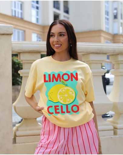 Vacancy Co - Limon Cello Tee